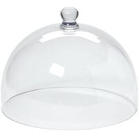 GET CO-1290-CL 12 1/2" Madison Avenue Clear Polycarbonate Dome Cover for ML-1400, ML-1401, and SB-1300 Display Trays