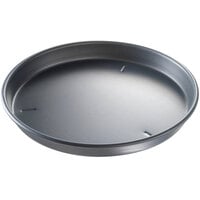 Chicago Metallic 91160 16" x 1 1/2" Deep Dish Hard Coat Anodized Aluminum Pizza Pan