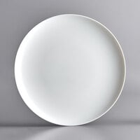 Arcoroc N9406 Evolutions 12 1/2" White Round Opal Glass Pizza Plate by Arc Cardinal - 12/Case