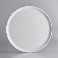 GET ML-1400-AW Madison Avenue 14" Round American White Melamine Display Tray / Plate