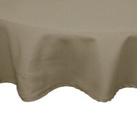 Intedge Round Hemmed 65/35 Poly/Cotton Blend Cloth Table Cover