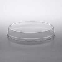 Solut 04629-0200 10 1/4" Clear Round Low Dome To-Go Plate Lid - 200/Case