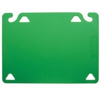 San Jamar CBQG1520GN QuadGrip™ 20" x 15" x 1/8" Green Cutting Board Refill - 2/Pack