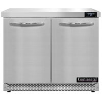 Continental Refrigerator SWF36N-FB 36" Front Breathing Undercounter Freezer