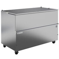Beverage-Air SM58HC-S 58" 1-Sided Stainless Steel Milk Cooler