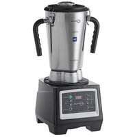 AvaMix 3 3/4 hp 1 Gallon Stainless Steel Heavy Duty Commercial Food Blender with Timer - 120V
