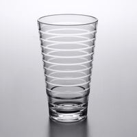 GET SW-1714-CL Cirq 10 oz. SAN Plastic Stackable Mixing Glass - 24/Case