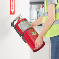 Buckeye 20 lb. ABC Dry Chemical Fire Extinguisher - Rechargeable Untagged with Wall Mount - UL Rating 10-A:120-B:C