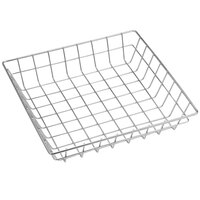 American Metalcraft SQGS10 10" Stainless Steel Square Wire Basket