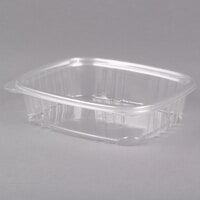 Genpak 24 oz. Clear Hinged Deli Container - 200/Case