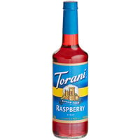 Torani Sugar-Free Raspberry Flavoring / Fruit Syrup 750 mL Glass Bottle
