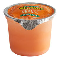 Luigi's Orange Sherbet Ice Cup 4 fl. oz. - 96/Case