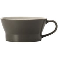 Libbey ENG-13-O Englewood 12.5 oz. Matte Olive Porcelain Soup Mug - 36/Case