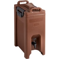 CaterGator 5 Gallon Brown Insulated Beverage Dispenser