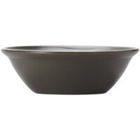 Libbey ENG-5-O Englewood 6 oz. Matte Olive Porcelain Fruit Bowl - 36/Case
