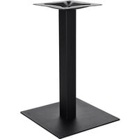 BFM Seating Uptown Sand Black Standard Height 24" Square Table Base