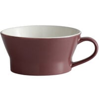 Libbey ENG-13-M Englewood 12.5 oz. Matte Mulberry Porcelain Soup Mug - 36/Case
