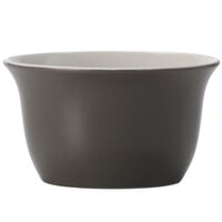 Libbey ENG-18-O Englewood 12.5 oz. Matte Olive Porcelain Soup Bowl - 36/Case