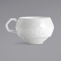 Reserve by Libbey 988001531 Status 10 oz. Royal Rideau White Porcelain Stackable Tea Cup - 36/Case