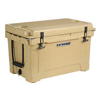 CaterGator CG45SPB Beige 45 Qt. Rotomolded Extreme Outdoor Cooler / Ice Chest
