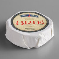 Eiffel Tower 7 oz. Imported Soft Ripened Brie Cheese Mini Wheel - 12/Case