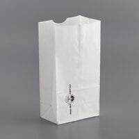 Bagcraft Packaging 300294 4 lb. Dubl-Wax® White Bag - 1000/Case