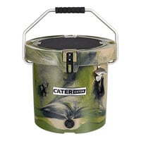 CaterGator RCCG20CAM Camouflage 20 Qt. Round Rotomolded Extreme Outdoor Cooler / Ice Chest