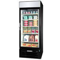 Beverage-Air MMR27HC-1-B-IQ MarketMax 30" Black Refrigerated Glass Door Merchandiser with Electronic Lock