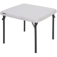 Lifetime 80425 24" x 24" Square Almond Children's Folding Table