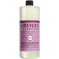 Mrs. Meyer's Clean Day 316567 32 fl. oz. Peony All Purpose Multi-Surface Cleaner Concentrate - 6/Case