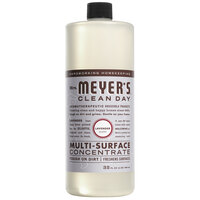 Mrs. Meyer's Clean Day 663010 32 fl. oz. Lavender All Purpose Multi-Surface Cleaner Concentrate - 6/Case