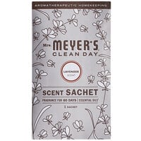 Mrs. Meyer's Clean Day 308115 Lavender Deodorizing Scent Sachet - 18/Case