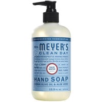 Mrs. Meyer's Clean Day 308451 12.5 oz. Rainwater Scented Hand Soap with Pump - 6/Case
