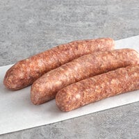 Warrington Farm Meats 7" Knockwurst Sausage 1 lb. - 10/Case