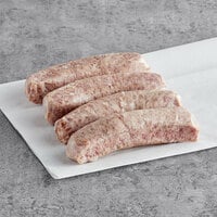 Warrington Farm Meats 7" Bratwurst Sausage 1 lb. - 10/Case