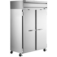 Beverage-Air HRPS2HC-1S Horizon Series 52" Solid Door All Stainless Steel Reach-In Refrigerator