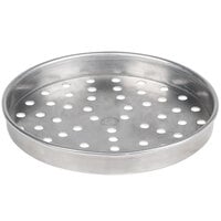 American Metalcraft PHA9006 5 1/2" x 1 1/8" Perforated Heavy Weight Aluminum Tapered / Nesting Pizza Pan