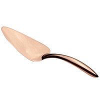 Bon Chef 9465RG 10 1/4" Rose Gold Stainless Steel Pastry Server with Hollow Cool Handle