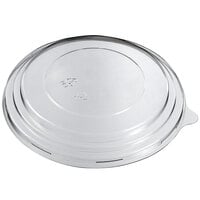 Solia Clear Plastic Lid for 16.9 oz. / 25.3 oz. / 33.8 oz. Kraft Salad Bowls - 300/Case