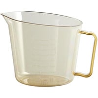 Cambro 200MCH150 2 Qt. High Heat Amber Plastic Measuring Cup