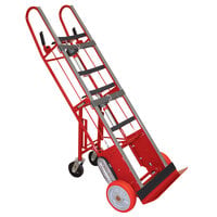 Wesco Industrial Products 1,800 lb. 27" x 16" x 72" Heavy-Duty Appliance Hand Truck with 24" Nose Plate and Swivel Casters 230076