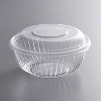 Dart C32BCD PresentaBowls 32 oz. Clear OPS Plastic Bowl with Dome Lid - 126/Case