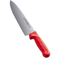 Dexter-Russell 12443R Sani-Safe 8" Red Chef Knife