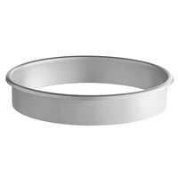 Lavex 11" x 2" Round Stainless Steel In-Counter Trash Chute