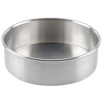 Baker's Lane 8 inch x 2 inch Aluminum Cheesecake Pan with Removable Bottom