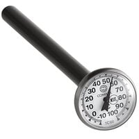 Comark TC100A 5" Pocket Probe Dial Thermometer -10 to 100 Degrees Celsius