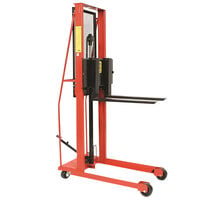 Wesco Industrial Products 1,000 lb. Economy Series Fork Stacker with 25" Forks and 76" Lift Height 260049