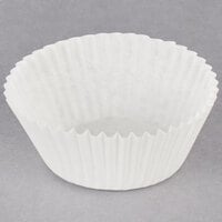 Hoffmaster 2" x 1 3/8" White Fluted Baking Cup - 10000/Case