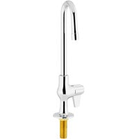 Equip by T&S 5F-1SLX03 Deck Mounted Faucet with 2 13/16" Gooseneck Spout, Single Inlet, Laminar Flow Device, and Lever Handle