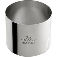 Fat Daddio's SSRD-2752375 ProSeries 2 3/4" x 2 3/8" Stainless Steel Round Cake / Food Ring Mold